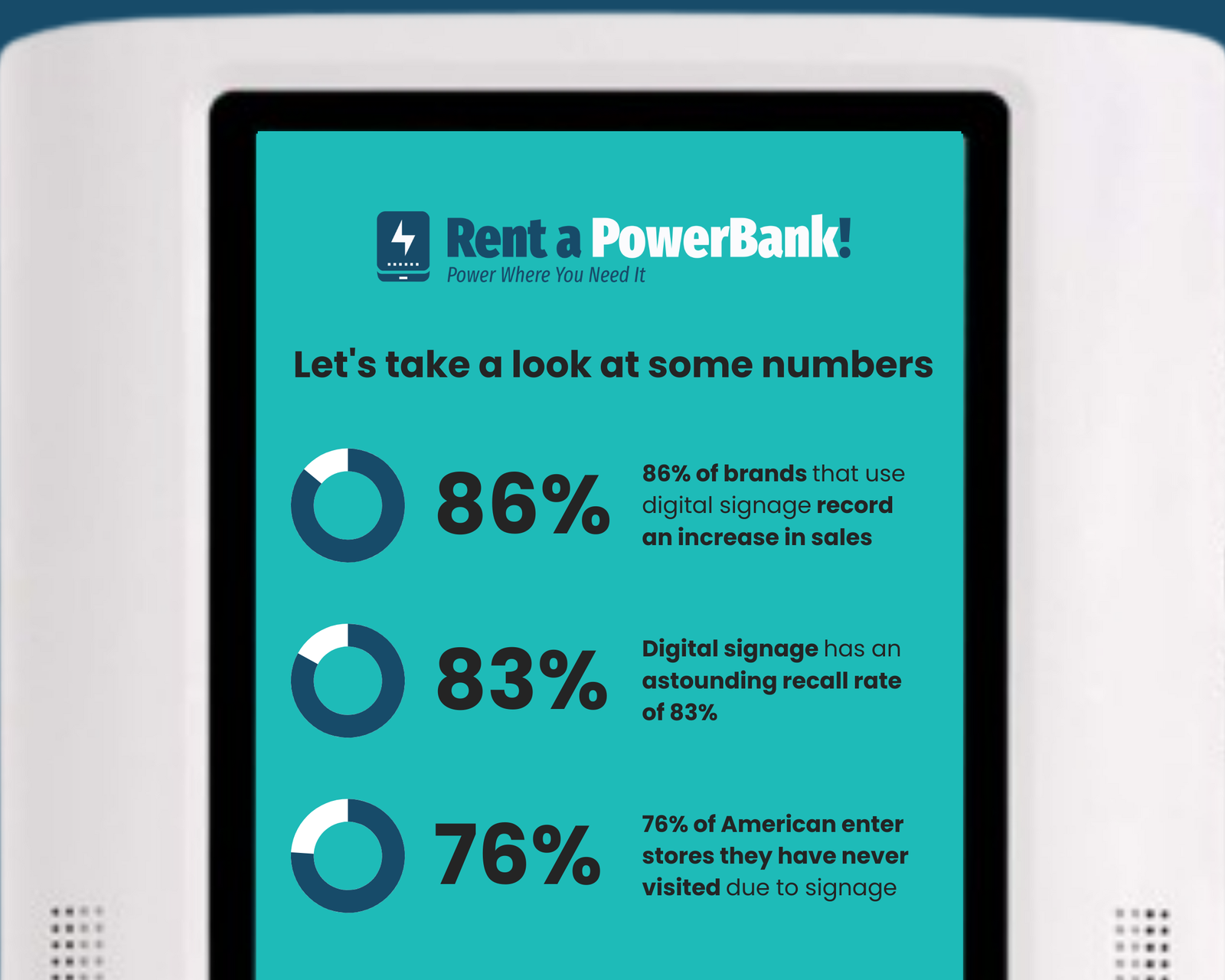 Rent a PowerBank Numbers