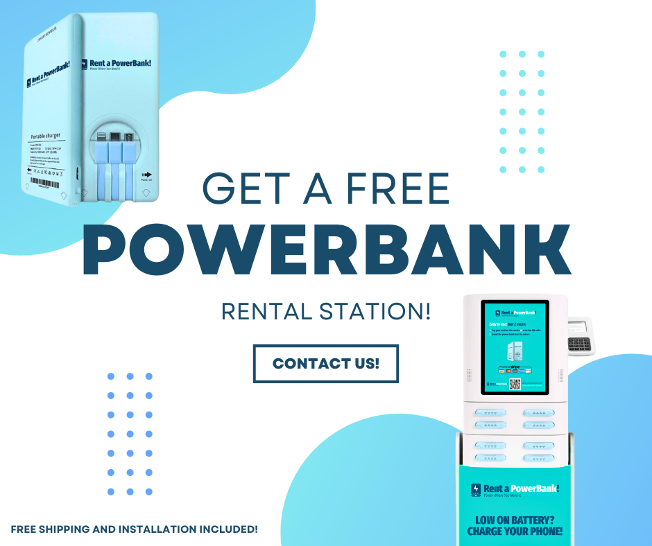Get a Free PowerBank Rental Station