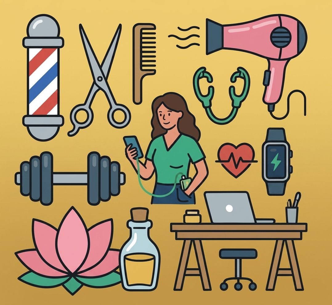 Las Vegas Barber Shops, Beauty Salons, Fitness Centers, Spa & wellness in Las Vegas, Workshops & Offices