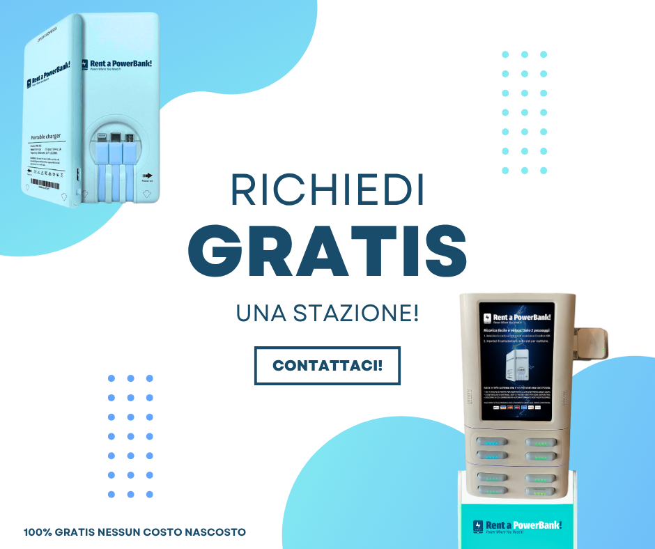 Richiedi Stazioni di ricarica automatiche Rent a PowerBank a Palermo